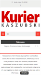 Mobile Screenshot of kurierkaszubski.eu